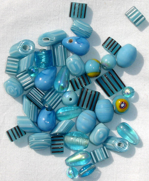 Mix glass beads