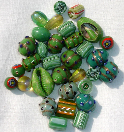 Mix glass beads