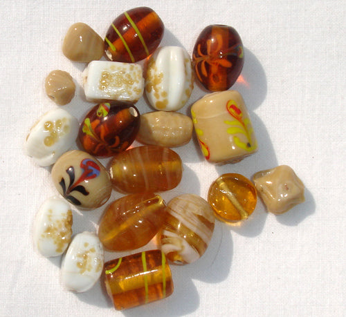 Fancy glass beads