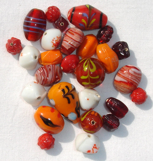 Fancy glass beads