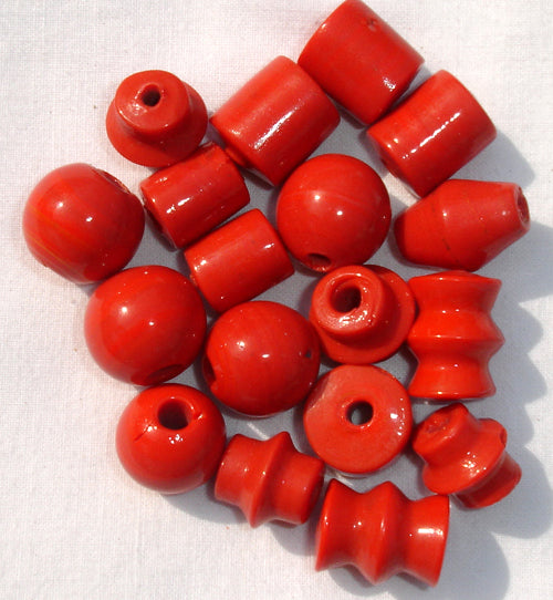 Plain beads
