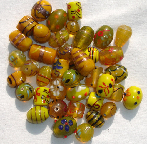 Fancy glass beads