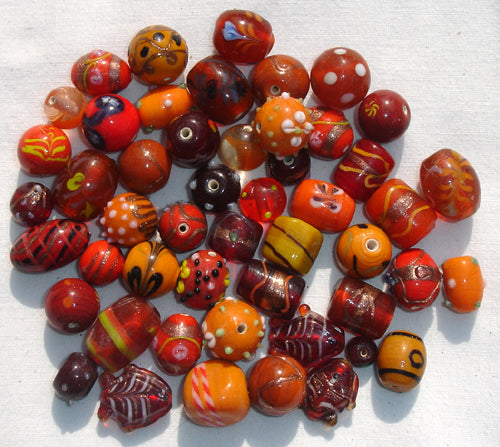 Fancy glass beads