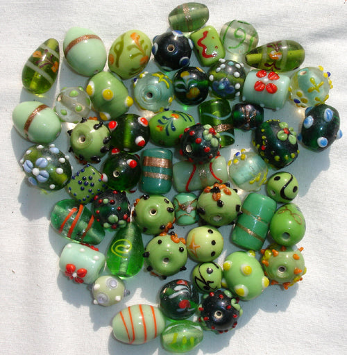 Fancy glass beads