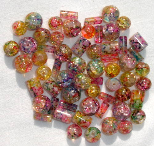 Mix glass beads