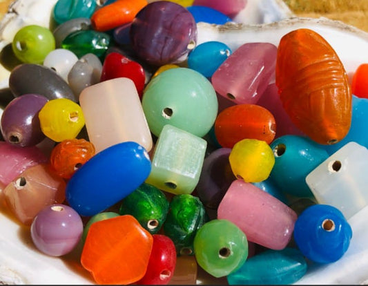 Mix glass beads
