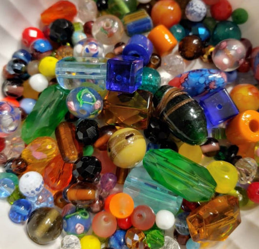 Mix glass beads