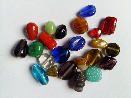 Mix glass beads