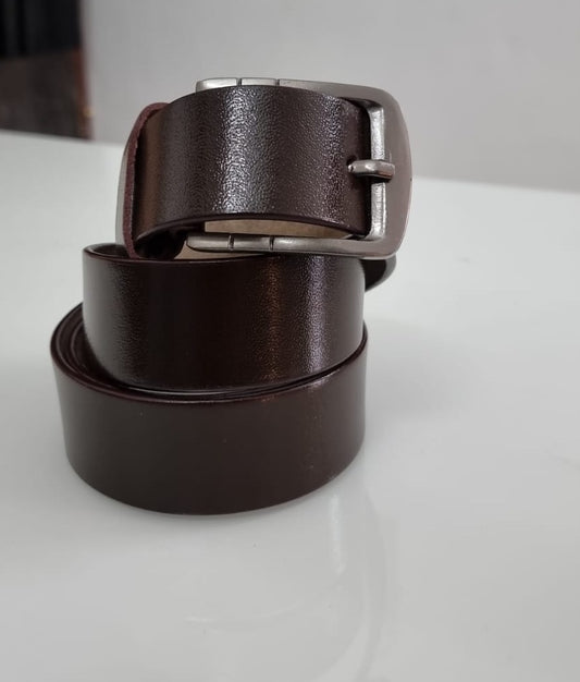 Leather belt