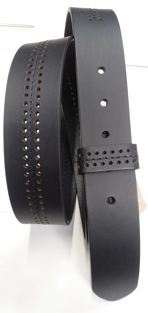 Leather belt