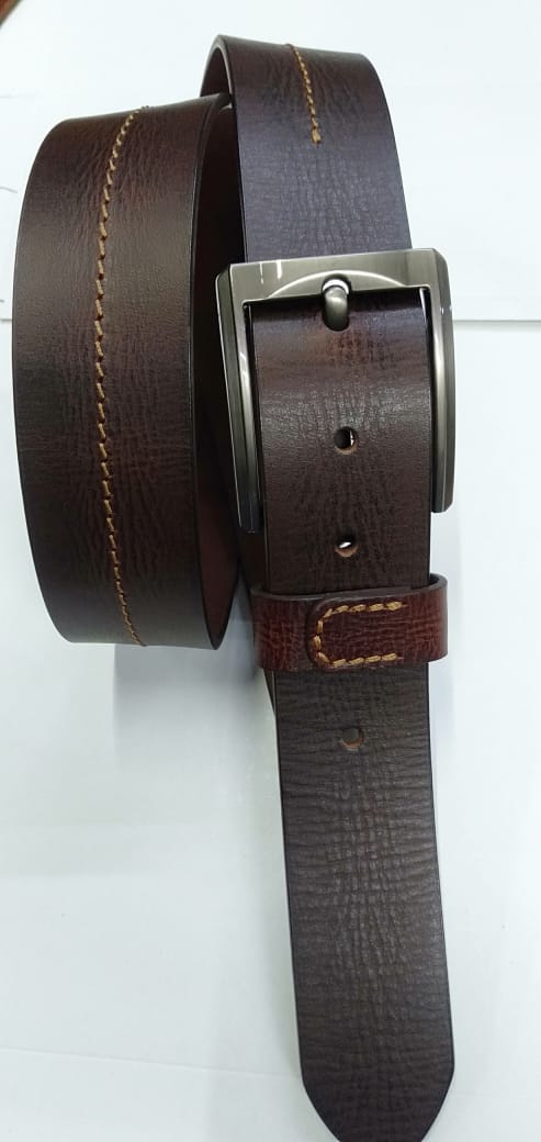 Leather belt