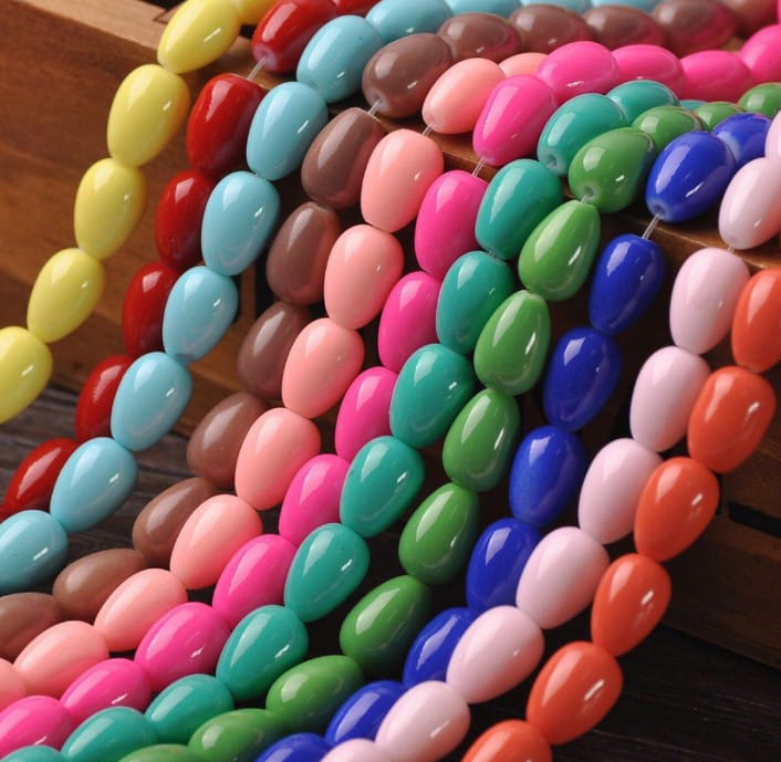 Plain beads