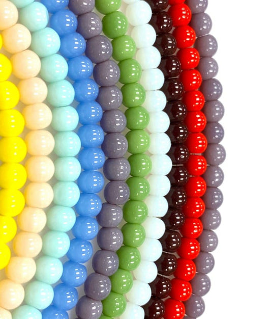Plain beads
