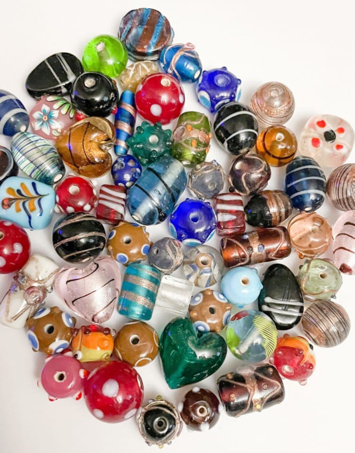 Fancy glass beads