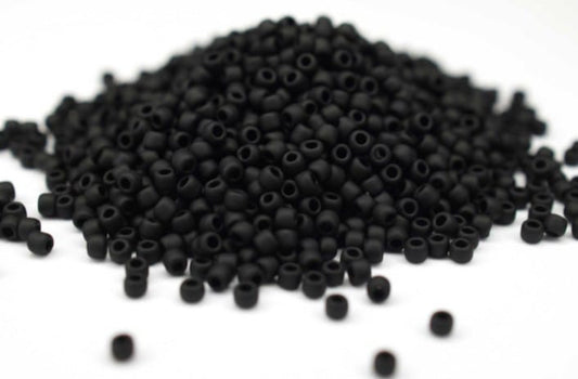 Frosted Glass Beads